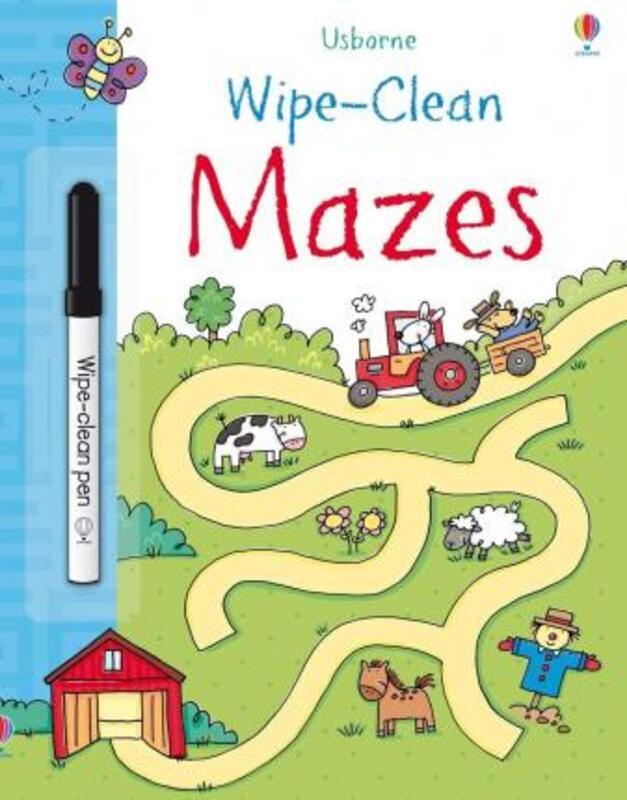 Wipe-clean Mazes.paperback,By :Greenwell, Jessica