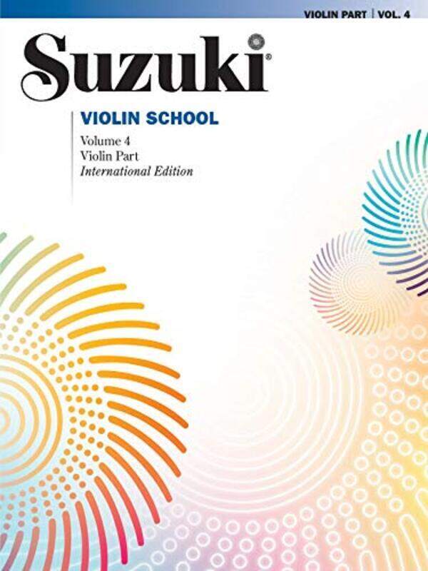 

Suzuki Violin School Violin Part Volume 4 Paperback by Dr Shinichi Suzuki