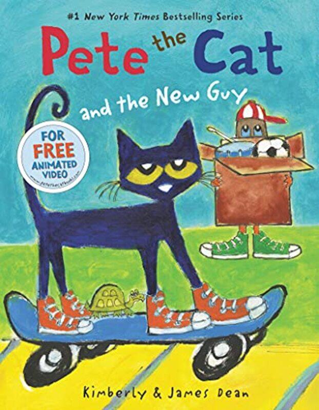 

Pete The Cat And The New Guy by James DeanKimberly DeanJames Dean-Hardcover