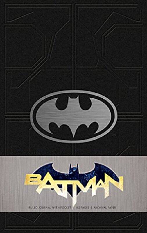 

Batman Hardcover Ruled Journal, Hardcover Book, By: Matthew K. Manning
