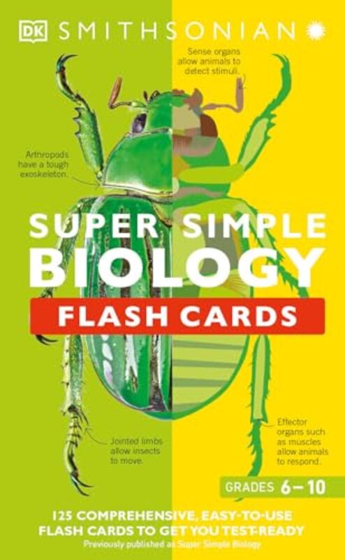 

Super Simple Flashcards Biology By Dk - Paperback