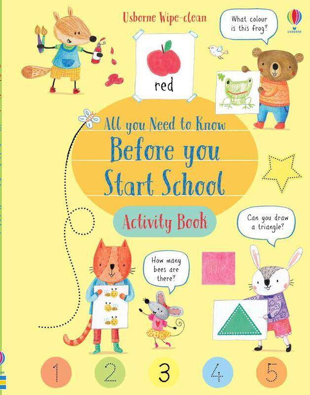 

Wipe-Clean All You Need to Know Before You Start School Activity Book, Paperback Book, By: Holly Bathie