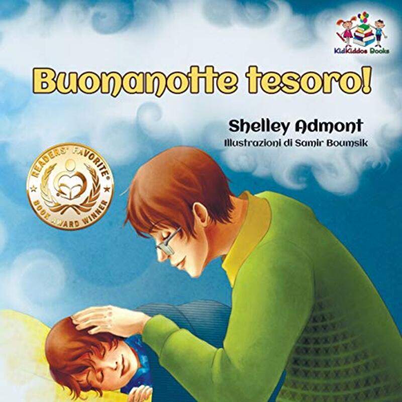 

Buonanotte tesoro Italian Book for Kids by Shelley AdmontKidkiddos Books-Paperback