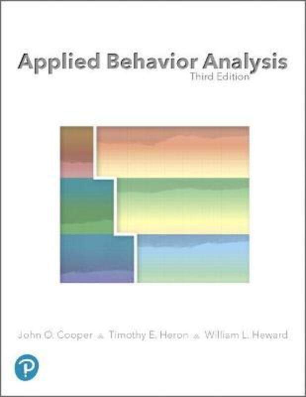 

Applied Behavior Analysis