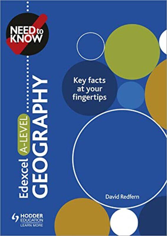 

Need to Know Edexcel Alevel Geography by Andra F Stanton-Paperback