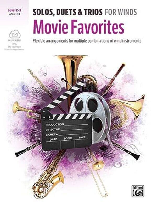 

Solos Duets And Trios For Winds Movie Favo By Horn In F - Paperback