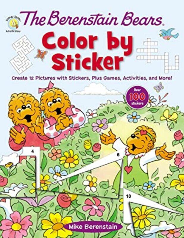 

Berenstain Bears Color By Sticker Paperback by Berenstain Mike