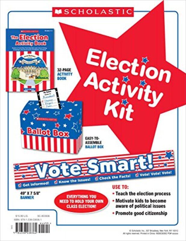 

Election Activity Kit Rev Ed By Scholastic - Paperback