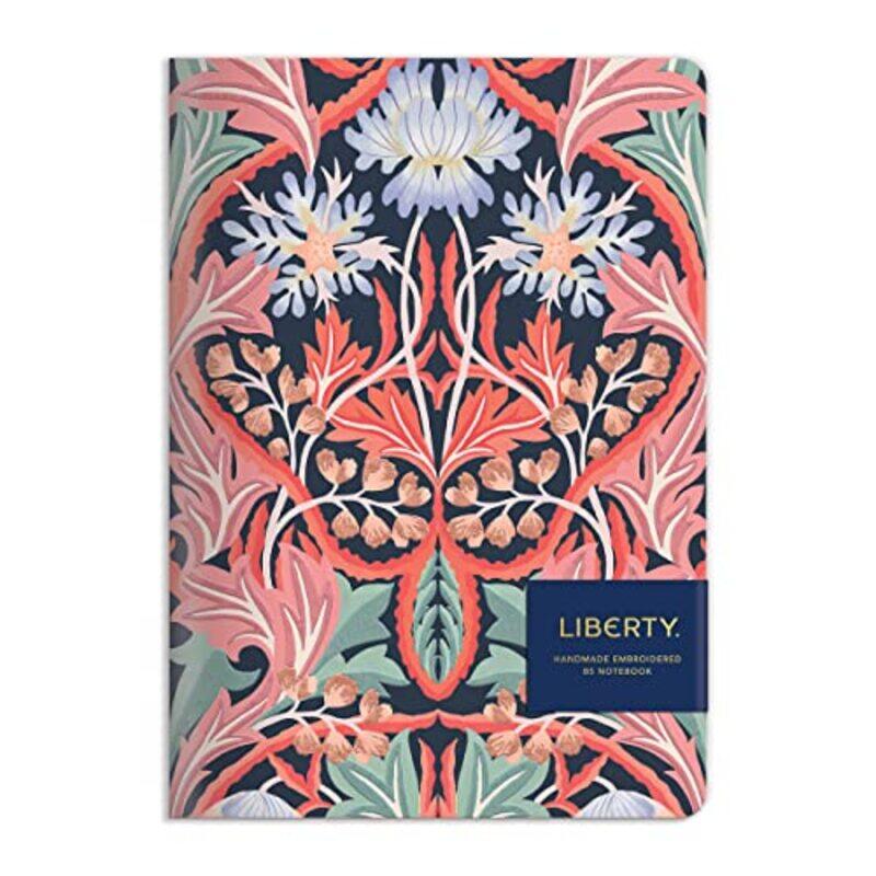 

Liberty May Handmade B5 Embroidered Journal By Galison - Liberty London Paperback
