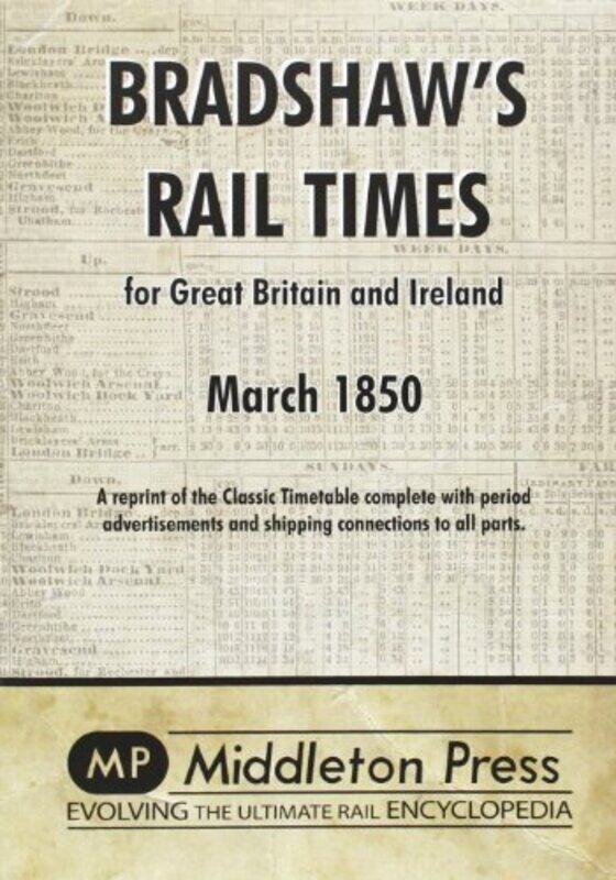 

Bradshaws Rail Times 1850 by George Bradshaw-Paperback