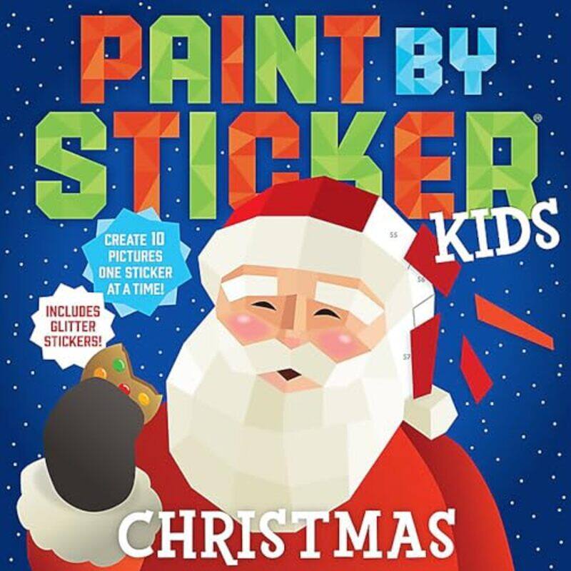 

Paint By Sticker Kids Christmas By Workman - Paperback