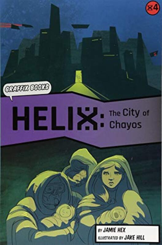 

Helix The City of Chayos Graphic Reluctant Reader by Jamie HexJake Hill-Paperback