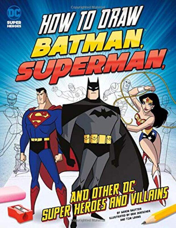 

Ht Draw Batman Superman And Other By Sautter Aaron - Paperback