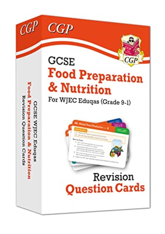 Gcse Food Preparation & Nutrition Wjec Eduqas Revision Question Cards By Cgp Books - Cgp Books Hardcover