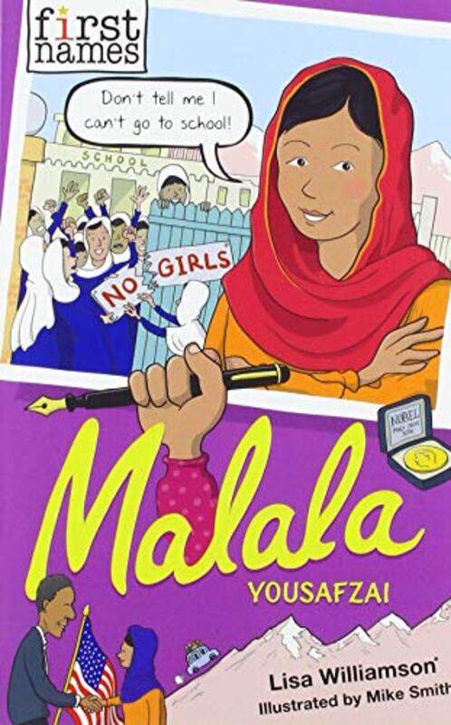 

First Names Malala Yousafzai by Shawn RobbinsLeanna Greenaway-Paperback