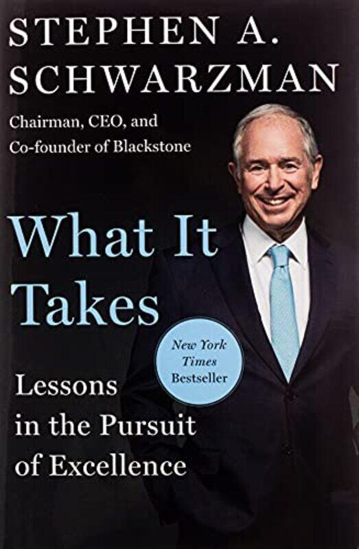 

What It Takes By Schwarzman Stephen - Hardcover