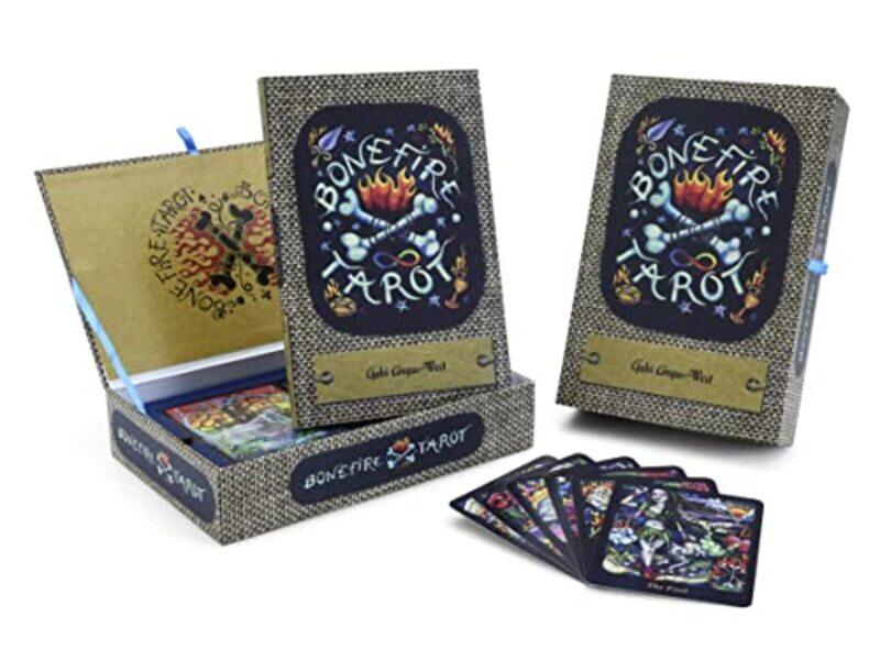 Bonefire Tarot,Paperback by Angus-West, Gabi