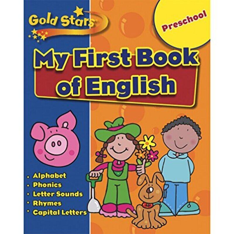 

MY FIRST BOOK OF ENGLISH (PRESCHOOL), Paperback Book, By: Books Wagon