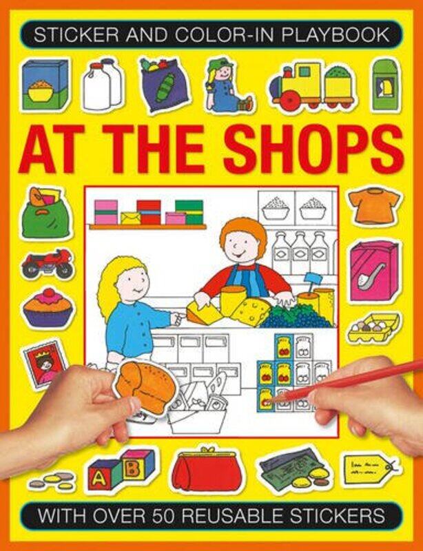 

Sticker and Colourin Playbook At the Shops by Susie Allison-Paperback