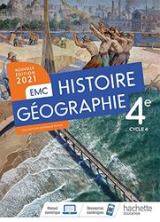 HISTOIRE GEOGRAPHIE EMC 4E LIVRE ELEVE ED 2021 by PLAZA/LEGOFF/ORJEBIN - Paperback