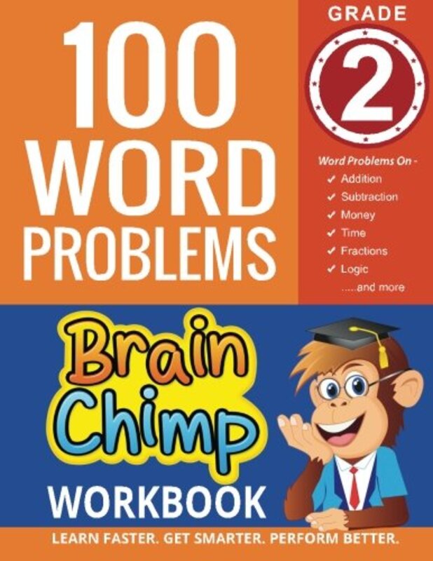 100 Word Problems By Brainchimp - Paperback