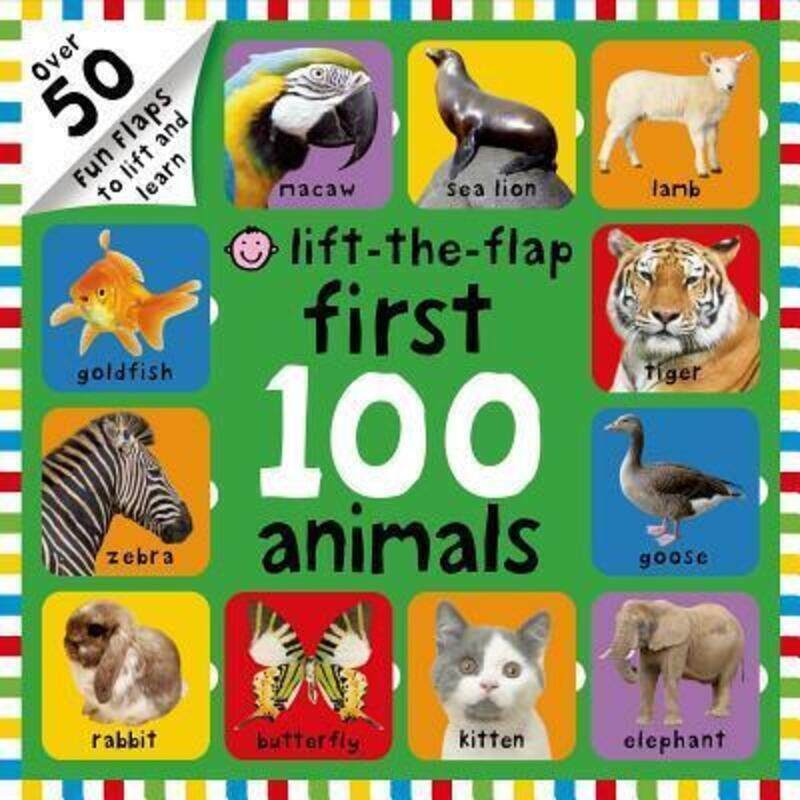 

First 100 Animals Lift-the-Flap.paperback,By :Roger Priddy