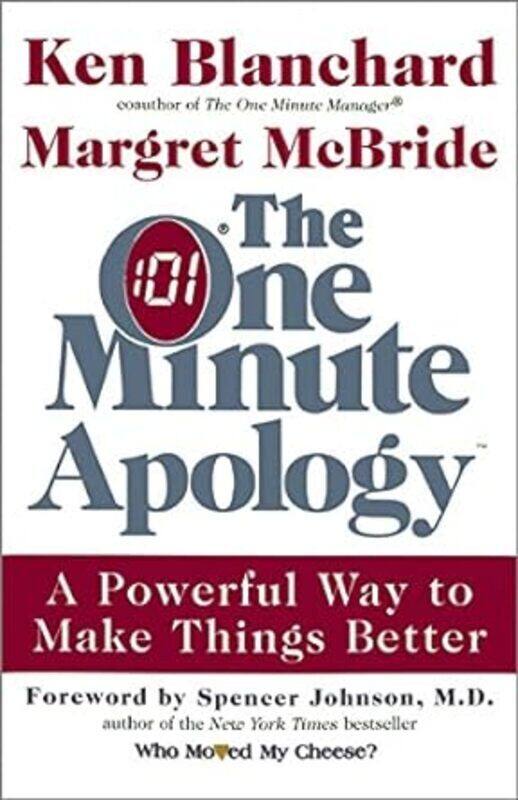 

The One Minute Apology