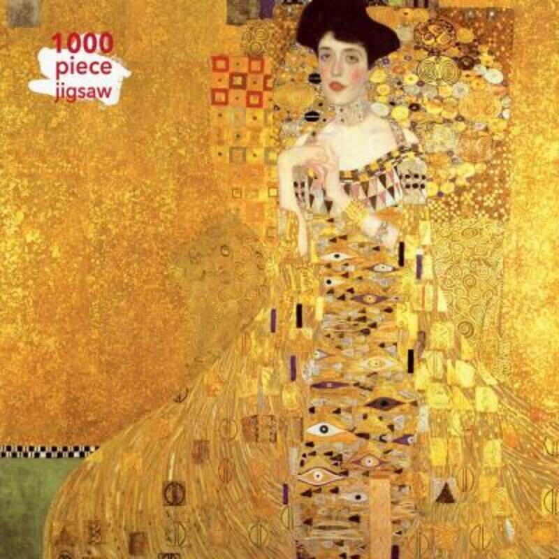 

Adult Jigsaw Puzzle Gustav Klimt: Adele Bloch Bauer: 1000-piece Jigsaw Puzzles,Hardcover, By:Flame Tree Studio