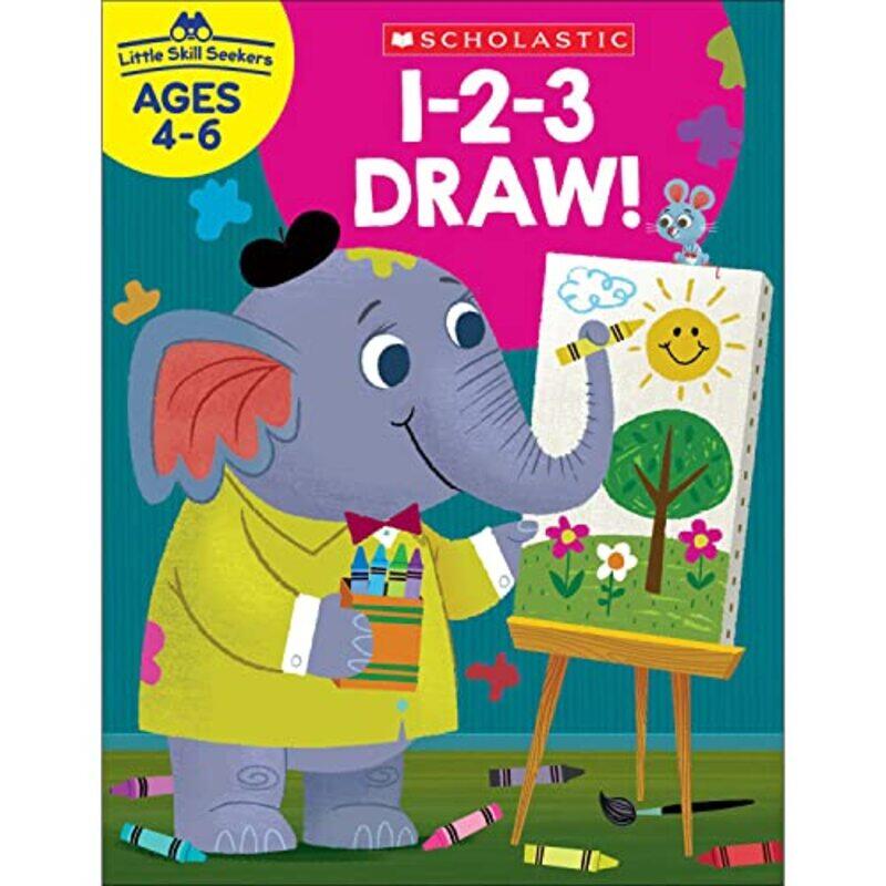 

Little Skill Seekers: 1-2-3 Draw! Workbook,Paperback,by:Scholastic Teacher Resources - Scholastic