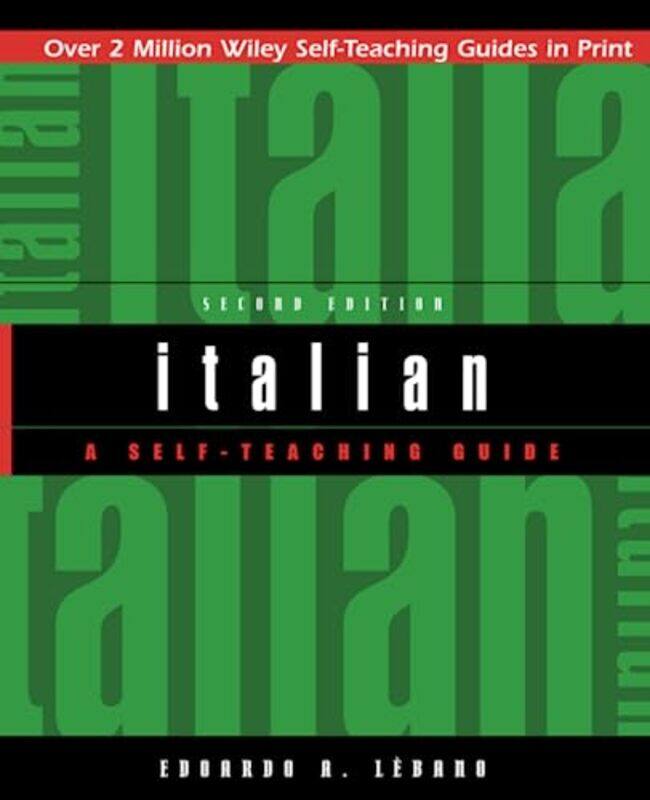 

Italian: A Self-Teaching Guide,Paperback,by:Lebano, Edoardo A.