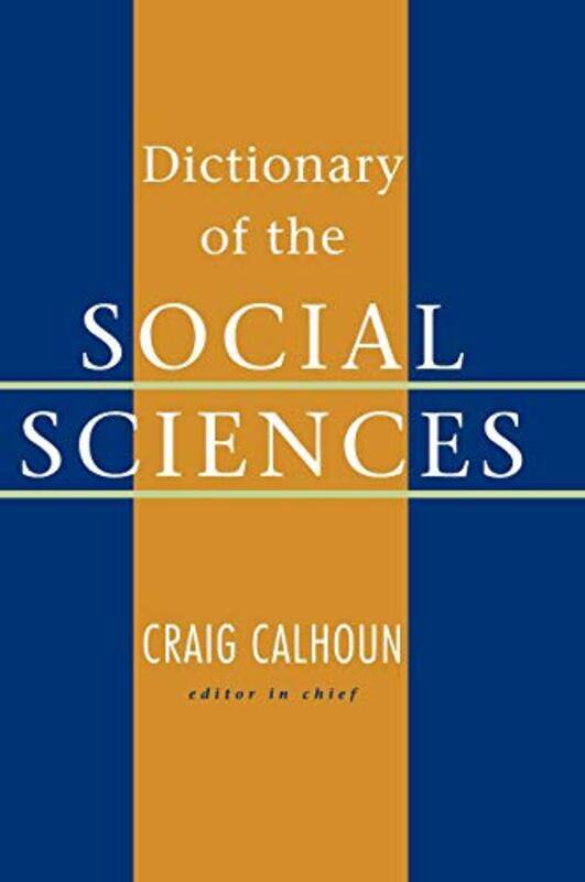 

Dictionary of the Social Sciences by Paul Lancaster University UK Baker-Hardcover