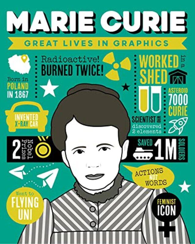 

Great Lives In Graphics Marie Curie By Graphics, Great Lives In Hardcover