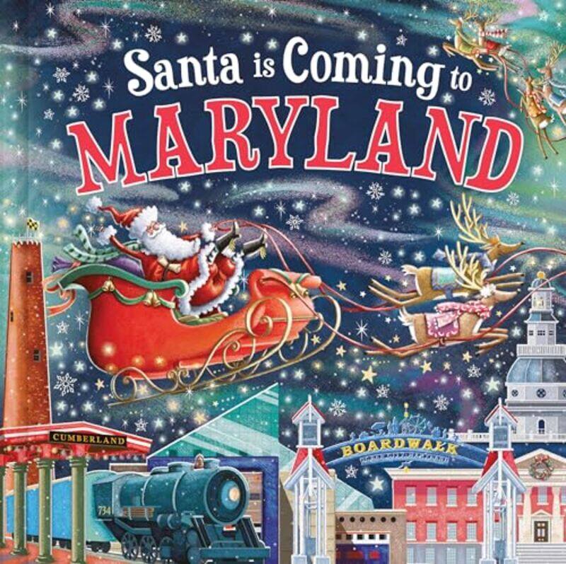 

Santa Is Coming To Maryland By Smallman Steve - Hardcover