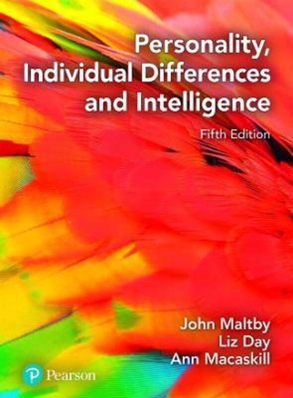 

Personality, Individual Differences and Intelligence