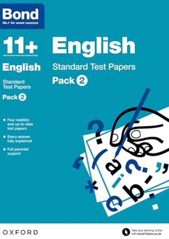 

Bond 11 English Standard Test Papers Ready For The 2024 Exam For 11 Gl Assessment And Entrance,Paperback By Lindsay, Sarah - Bond 11+
