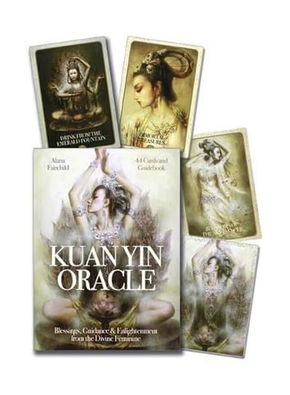 

Kuan Yin Oracle: Blessings, Guidance & Enlightenment from the Divine Feminine, Flash Cards, By: Alana Fairchild