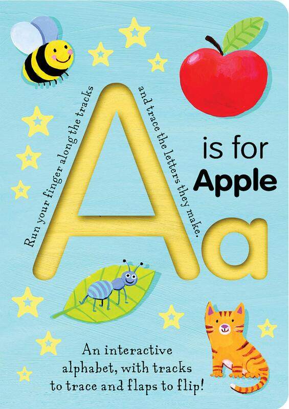 A is for Apple, Board Book, By: Tiger Tales