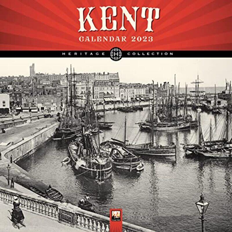 

Kent Heritage Wall Calendar 2023 by Flame Tree Studio - Paperback