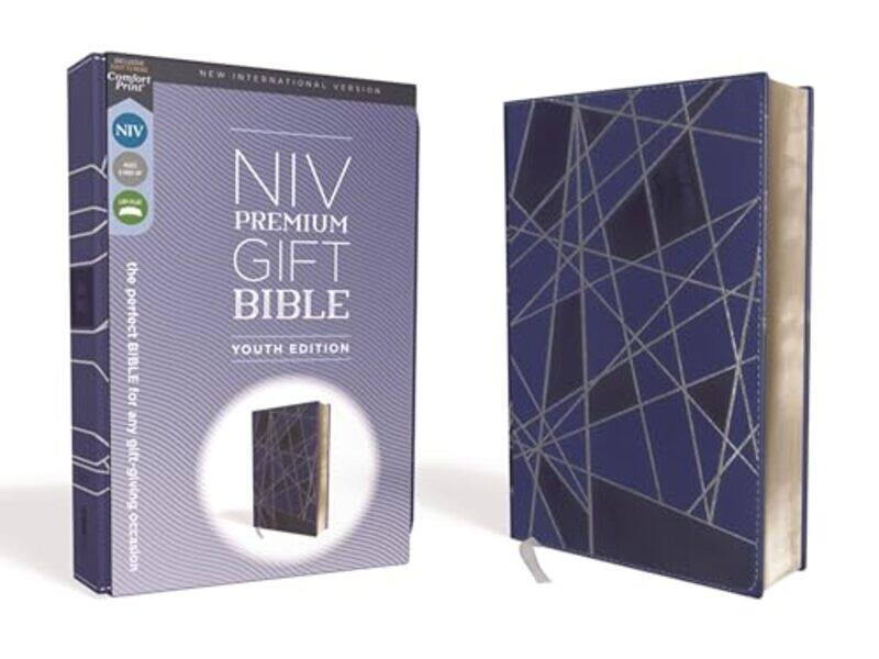 

Niv Premium Gift Bible Youth Edition Leathersoft Blue Red Letter Comfort Print The Perfect Bi By Zondervan - Paperback