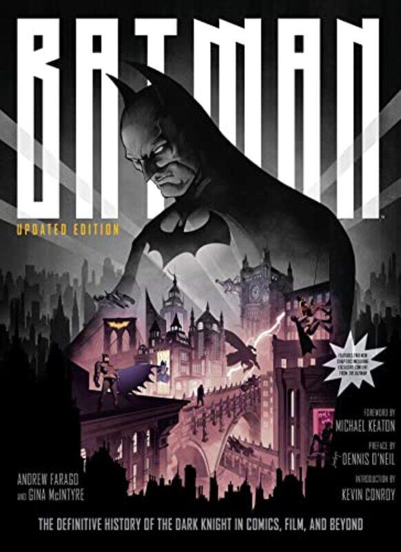 

Batman The Definitive History of the Dark Knight in Comics Film and Beyond Updated Edition by Insight Editions-Hardcover