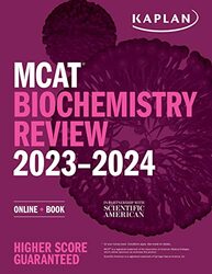 MCAT Biochemistry Review 2023-2024: Online + Book,Paperback,By:Kaplan Test Prep