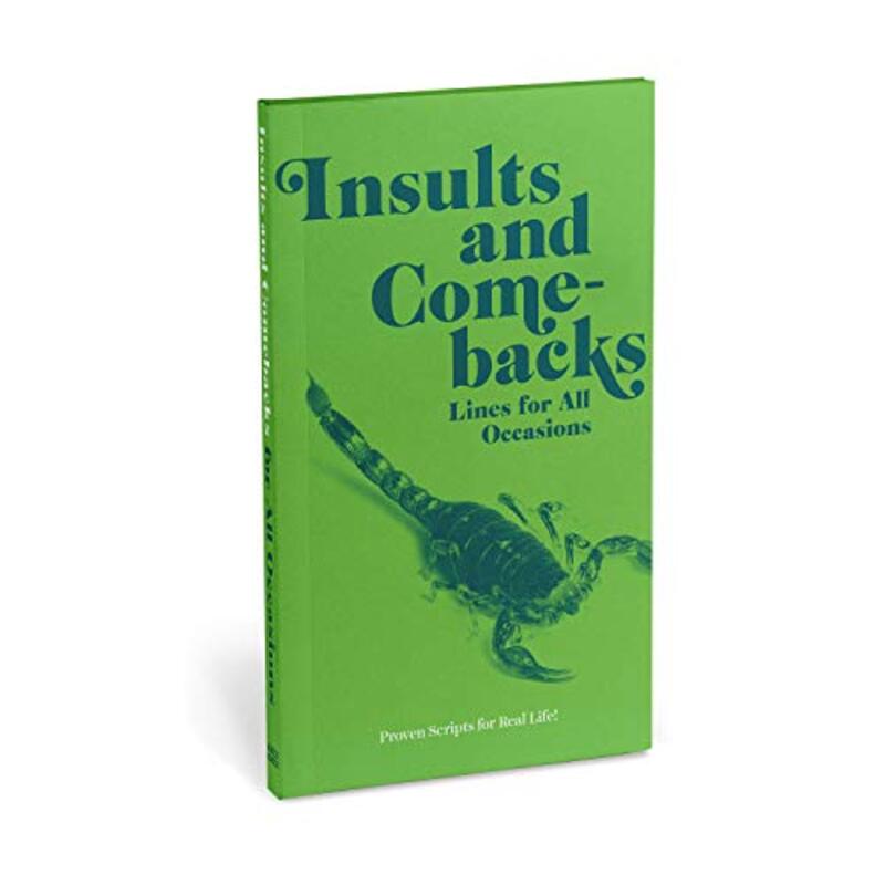 Knock Knock Insults & Comebacks Lines for All Occasions Paperback Edition by Dr Wingfield Glassey-Paperback