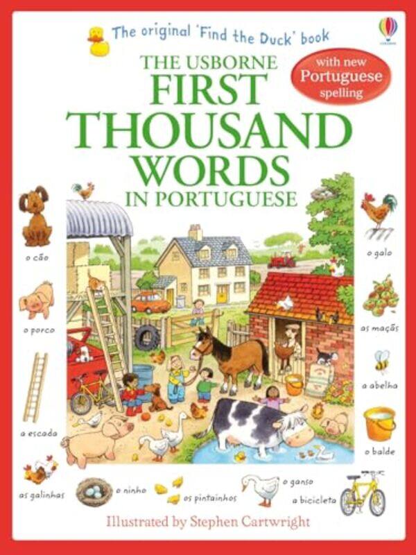 

First Thousand Words In Portugese By Amery, Heather - Cartwright, Stephen -Paperback