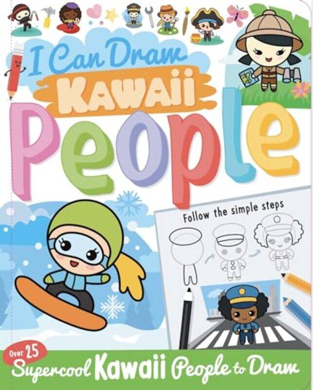 

I Can Draw Kawaii People by Paul CalverKsenya Savva-Paperback