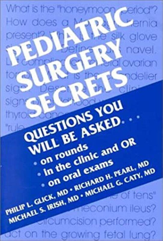 

Pediatric Surgery Secrets by Mundo Real Team-Paperback