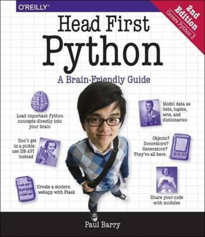 

Head First Python 2e.paperback,By :Barry, Paul