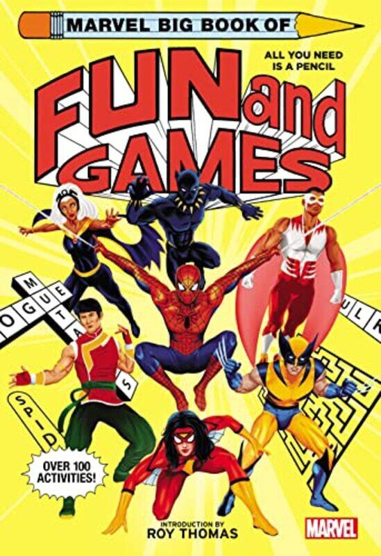 

Marvel Big Book of Fun and Games by Marvel EntertainmentDoaly-Paperback