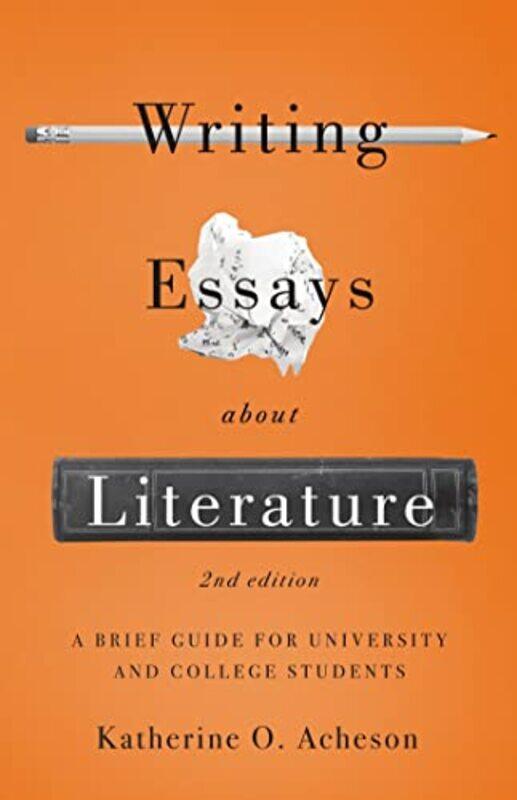 

Writing Essays About Literature-Paperback