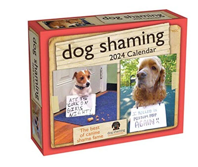 

Dog Shaming 2024 Day-To-Day Calendar By Lemire, Pascale - Dogshaming.Com Paperback