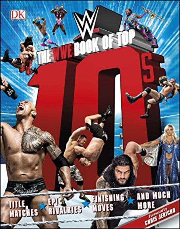 

The WWE Book of Top 10s (Dk), Hardcover Book, By: DK